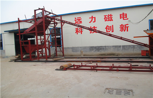 干式磁選機(jī)，上海CTG-7522干選磁選機(jī)_小型鐵礦石上海CTG-7522干選磁選機(jī)_工作原理 _選礦流程