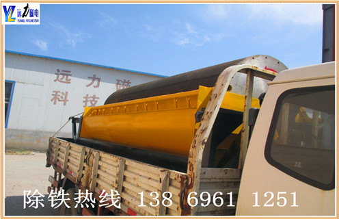 永磁筒式磁選機(jī)，吉林ctb永磁筒式磁選機(jī)_遠(yuǎn)力為您講述吉林ctb永磁筒式磁選機(jī)磁場分布圖 
